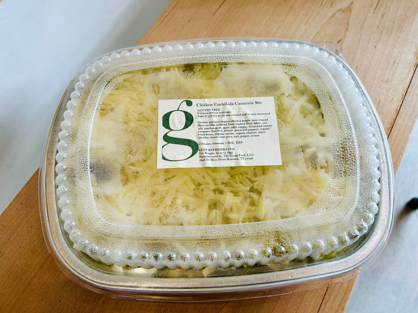 Frozen Chicken Enchilada Casserole - Dallas only