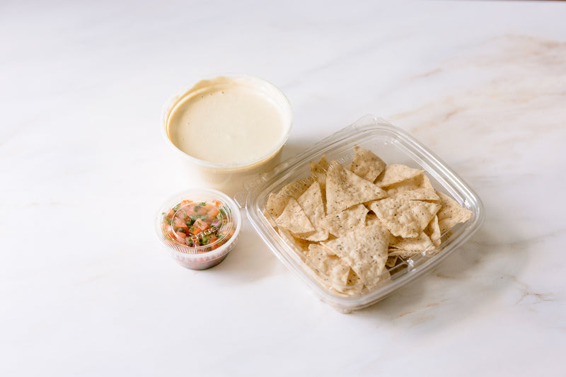 Cashew Queso & Siete Tortilla Chips