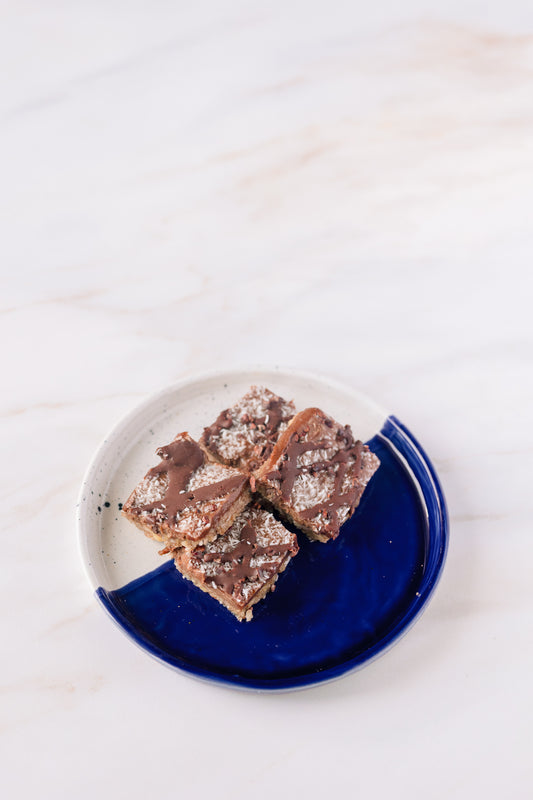 Chocolate Cashew "Cheese"cake Bites